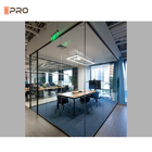 Ruang Meeting Restaurant Smart Glass Partition Wall Aluminium Interior Divider 8mm