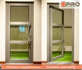 Pintu Kaca Aluminium Internal Panel Tunggal Untuk Rumah Hunian Warna Opsional Jenis engsel Harga Pintu Engsel Pintu