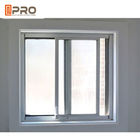Jendela Kaca Geser Aluminium Perumahan / Jendela Rumah Geser bingkai jendela aluminium geser geser kaca tempered