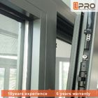 European Tilt And Turn Aluminium Windows / Thermal Break Glass House Aluminium Windows