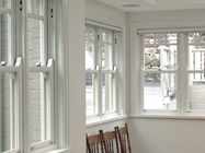 Double Atau Single Glazing Hung Aluminium Sash Windows / Jendela Pembukaan Vertikal