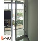 Komersial Aluminium Engsel Pintu Ayun Permukaan Selesai Isolasi Suara aluminium louver engsel pintu berengsel untuk pintu