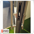 Penetrasi Air Mencegah Pintu Aluminium Berengsel 1.2-2.0MM Profil Ketebalan engsel lipat kusen pintu engsel