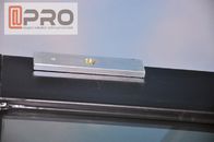 Pintu Pivot Aluminium Kaca Transparan Untuk Kedap Udara Perumahan Pivot pintu depan Pivot Pintu Eksterior, pivot engsel