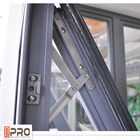 Horisontal Aluminium Tenda Jendela Ayunan Gaya Terbuka 1-2MM Ketebalan Profil digantung di atas pembuka jendela digantung di atas jendela pric