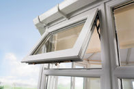 Penerimaan Kaca Disesuaikan Jendela Tenda Aluminium Luar Ruangan