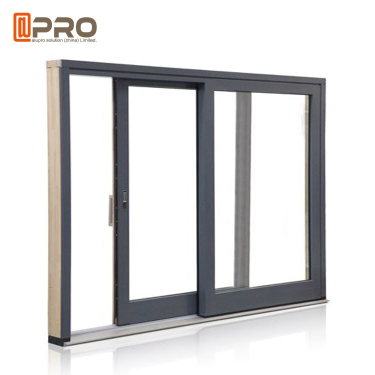 Anti Aging Aluminium Sliding Patio Doors Untuk Interior Rumah Harga Warna Aluminium sliding window