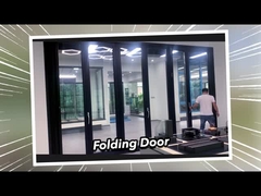 2mm Aluminium Double Glazed Premium Weatherproof Sliding Glass Pintu 2,1m Tinggi