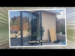 2mm Aluminium Double Glazed Premium Weatherproof Sliding Glass Pintu 2,1m Tinggi