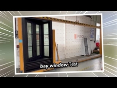 2mm Aluminium Double Glazed Premium Weatherproof Sliding Glass Pintu 2,1m Tinggi