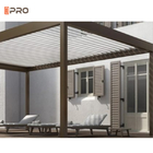 Gazebo Bermotor Freestanding Pvc Pergola Ruang Musim Luar Ruangan