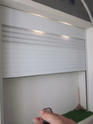 Pintu Garasi Aluminium Kontemporer Otomatis Bi Lipat Roller Shutter