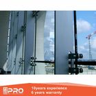 Shopping Mall Curved Glass Curtain Wall, Dinding Tirai Stainless Steel