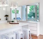 Residential Aluminium Bifold Windows Dengan Warna Hitam Atau Warna Disesuaikan, Isolasi Panas, Jendela Lipat Geser Jendela Lipat