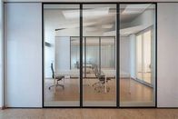 ISO Modern Half Height Glass Cubicle Dividers, Dinding Partisi Kantor Bos