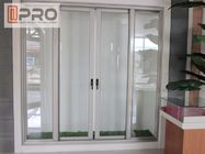 Pintu Lipat Aluminium Masuk Tahan Lama, Thermal Break Lowe Sound Insulation Bi Fold Door