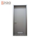 Warna Hitam Dilapisi Bubuk Aluminium Kaca Pintu Berengsel Untuk Proyek Perumahan Engsel pintu engsel hitam untuk pintu bifold