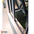 Aluminium Frame Top Hung Casement Window Powder Coating Perawatan Permukaan tenda jendela kaca jendela murah kaca tenda