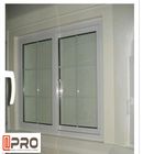 America Style Aluminium Single Tempered Glass Windows Dan Door Anti-Aging safety sliding window Pembuka jendela geser
