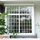 Jendela Geser Aluminium Dilapisi Bubuk Warna Opsional Dengan Bingkai Fleksibilitas aluminium geser jendela rol geser