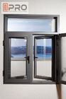 Unbreakbale Thermal Break Aluminium Windows Swing Open Style Built In Blinds Casement door casement, double casement
