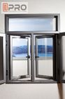 Unbreakbale Thermal Break Aluminium Windows Swing Open Style Built In Blinds Casement door casement, double casement