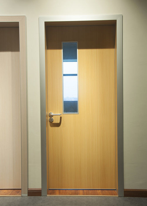 Pintu Interior Custom Made Insulasi Panas, Pintu Siram MDF Warna Opsional